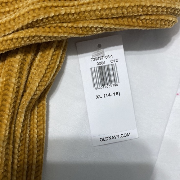 Old Navy Mustard Yellow Knitted Sweater - Picture 3 of 5